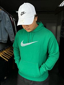 Moletom Nike Sportswear Swoosh Graphic Bordado Verde