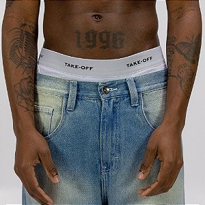 Cueca Boxer TAKE-OFF Branca