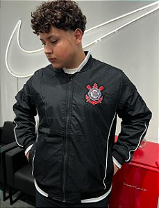 Jaqueta Bomber Corinthians Preta