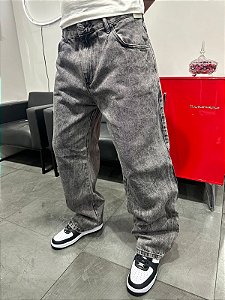 Calça Jeans Baggy Stoned