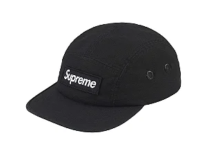 Boné Supreme Zoo York Camp Cap Black