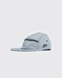 Boné Nike Tech Fleece Cinza