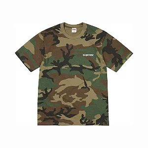 Camiseta Supreme Target Woodland Camo FW25-W1