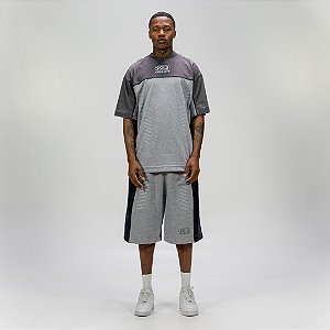 Conjunto TAKE-OFF Core Tee Cinza