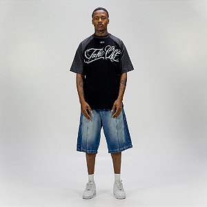 Camiseta TAKE-OFF Typeform Preta