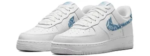 Nike Air Force Blue Paisley