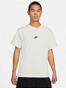 Camiseta Nike Essentials Premium Cinza Claro