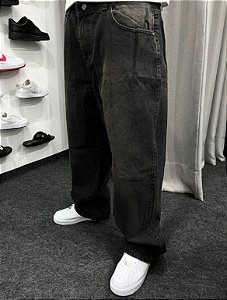 Calça Jeans Baggy Stoned Mocha