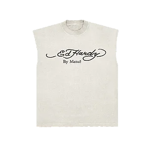 Regata Ed Hardy x Matuê By Matuê Branca