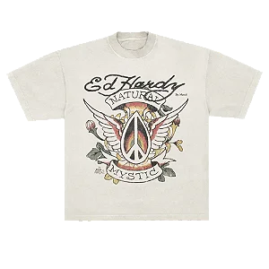 Camiseta Ed Hardy x Matuê Natural Mystic Branca