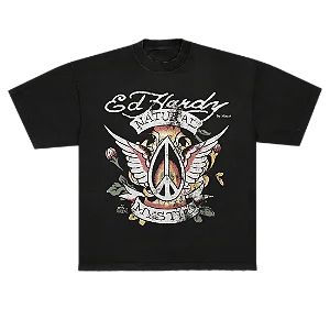 Camiseta Ed Hardy x Matuê Natural Mystic Preta