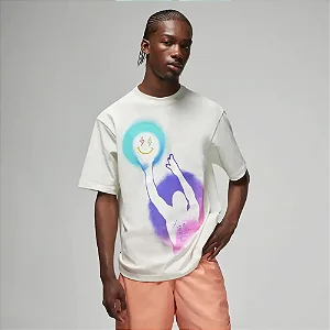 Camiseta Jordan x J Balvin Branca
