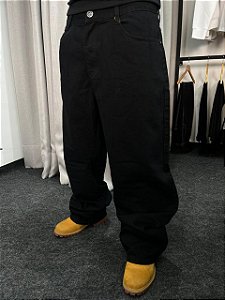 Calça Jeans Baggy Preta