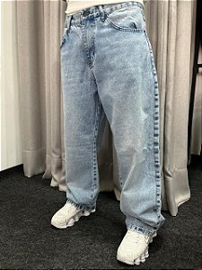 Calça Jeans Baggy Azul Vintage