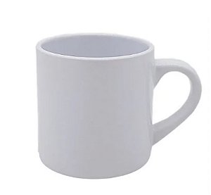 Mini Caneca Branca Cerâmica 180ml Sublimação