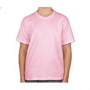 Camisetas Rosa 100% poliéster para Sublimação