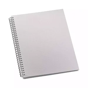 CADERNO PERMANENTE CAPA PET SUBLIMAÇÃO 28X22CM