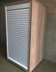 Porta deslizante 660 mm largura x 800 mm altura cor Branco