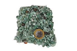 250g De Pedra Rolada De Cascalho Quartzo Verde Natural Atacado Chakra