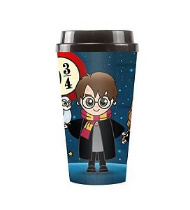 Copo Térmico Filme Funny Personagens Harry Potter 480ml