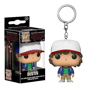 Chaveiro Funko Pop Boneco Dustin Stranger Things