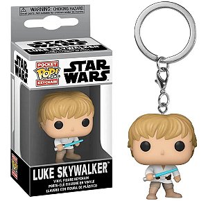 Chaveiro Funko Pop Star Wars Boneco Luke Skywalker