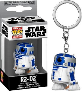 Chaveiro Funko Pop Star Wars Boneco R2-d2