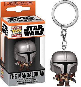 Chaveiro Funko Pop Star Wars Boneco Mandalorian