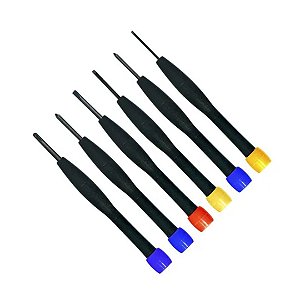 Kit Chave Torx De Precisão Com 6 Peças