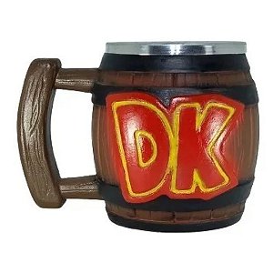 Caneca 3d Dk Donkey Kong Copo Personalizado Decoração