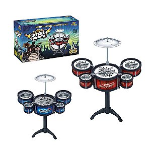 Mini Bateria Musical Infantil De Brinquedo P/ Criança