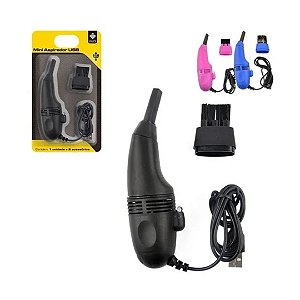 Mini Aspirador De Pó Usb Portátil Limpeza Teclado Notebook