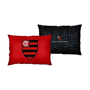 Almofada Retangular Flamengo Mengão Rubronegro