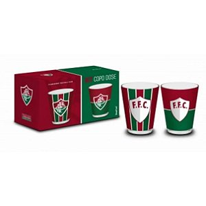 Conjunto 2 Copos Dose Iron Fluminense Shot 55ml
