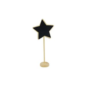 Placa Decorativa Mini Lousa Giz Quadro Negro Lembrancinhas - Estrela