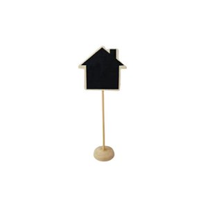 Placa Decorativa Mini Lousa Giz Quadro Negro Lembrancinhas - Casa