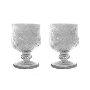 Conjunto 2 Taças Para Licor Shot de Vidro 50 mL