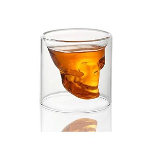 Copo Aperitivo Shot Dose Caveira Skull 20ML