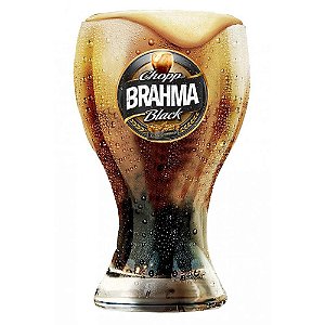 Copo Chopp Brahma Black - 430 ML