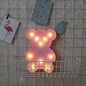 Luminária De Led Decorativa Em Formato De Urso - Ursinho