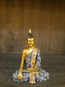 Buda Hindu Estatua Resina Decoração 15 cm