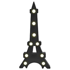 Luminária De Led Decorativa Paris Torre Eiffel