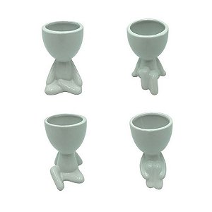 1 Vaso Decorativo De Porcelana Robert / Bob Plant Do BBB