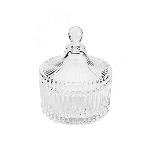 Potiche Decorativo Cristal Bomboniere Carousel 10x11,5 Cm