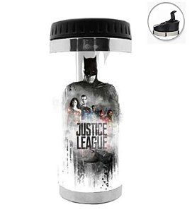 Copo 500ml Térmico De Plástico Liga Da Justiça Filme - Urban