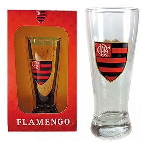 COPO CHOPP FLAMENGO 300ML NA LUVA