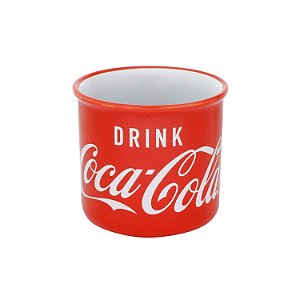 Caneca Coca Cola Logo Vermelho Porcelana 380 Ml