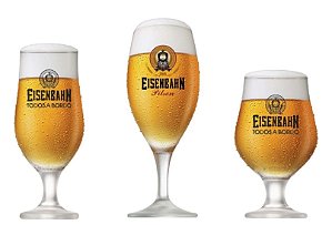 Kit 3 Taças De Cerveja Eisenbahn Todos A Bordo Pilsen