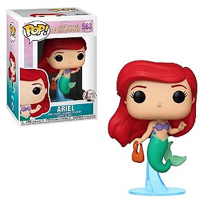 Boneca Funko Pop The Little Mermaid Ariel Pequena Sereia Disney 563