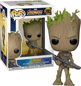 Boneco Funko Pop Marvel Avengers Infinity War Groot 293